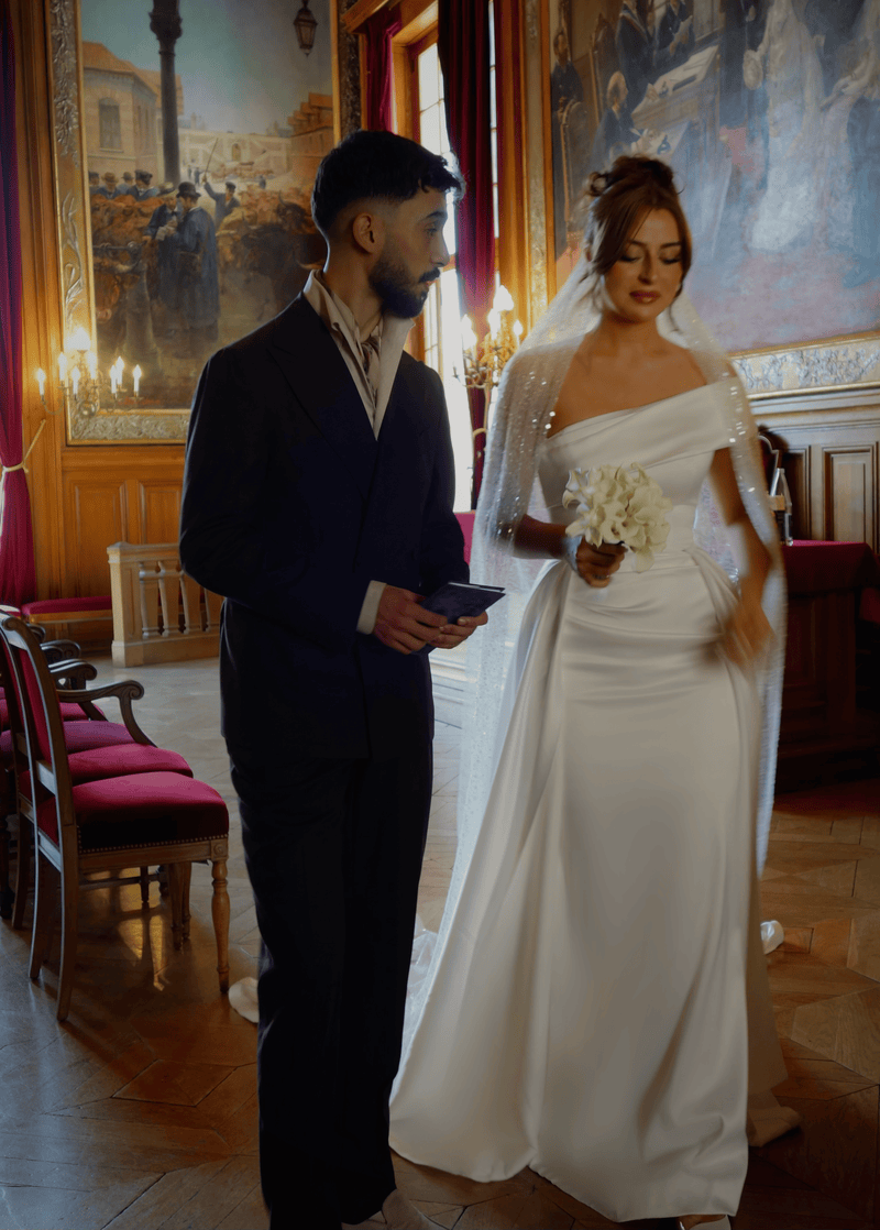 Voile de mariage par Maison Aman